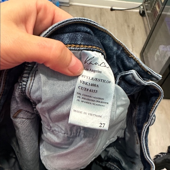 KanCan Dark Blue Ankle Jeans - Picture 7 of 7